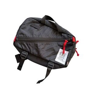 TOPO DESIGNS Quick Pack Black Hip Belt Shoulder Bag Mens OS Outdoors Gorpcore